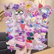 Girls' Hair Clips Set (42 Pieces) - 1