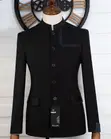 Black Smart Kaunda Suit - Premium Design - 3