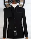 Black Smart Kaunda Suit - Premium Design - 4