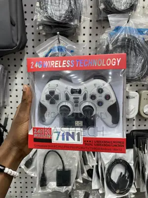 7-in-1 Wireless Gaming Pad for PC/PS2/PS3