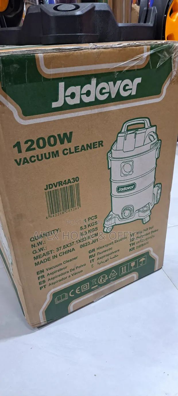 Jadever 30L Wet and Dry Vacuum Cleaner - 1