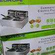 Europe Strong 12L Commercial Electric Deep Fryer - 2