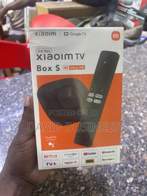 Xiaomi TV Box 4K - 8GB RAM, 128GB Storage - 1
