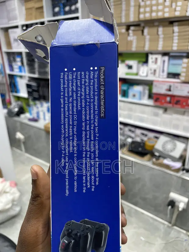 Dual Charging Dock for PS4 Controllers - 1