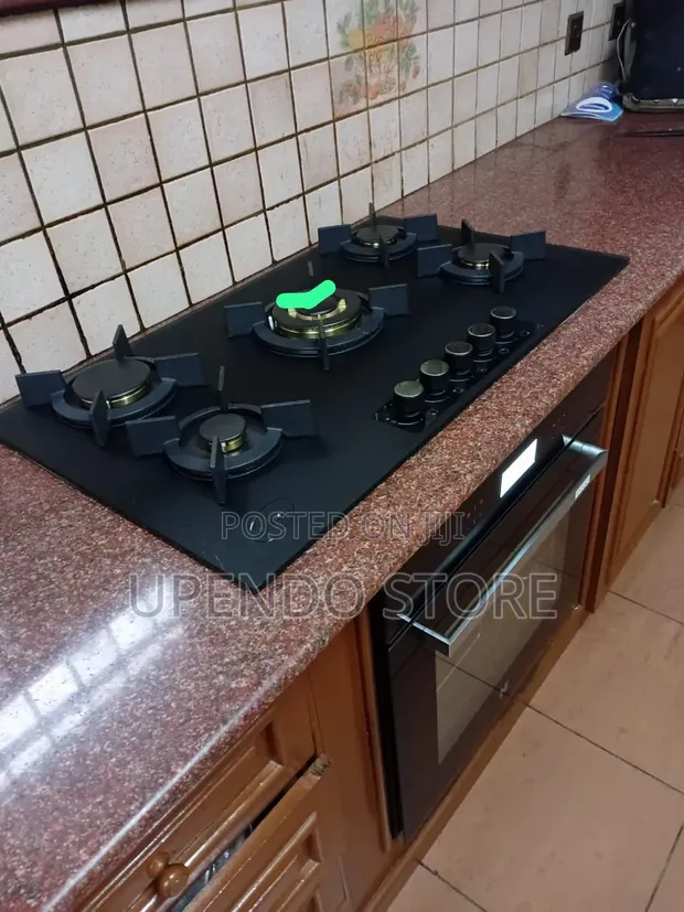 Jiko Platee 5 Gas Burners with Sink - 1