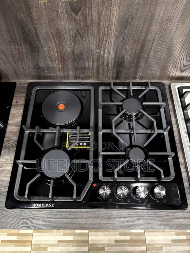 Jiko la Gesi la Nje 4 na Oven ya Umeme - 1