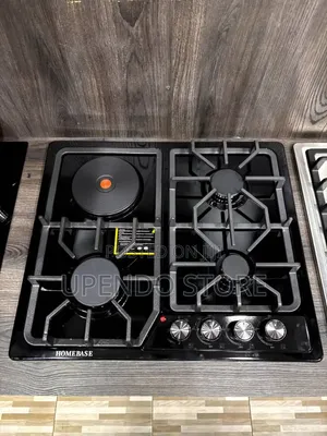Jiko la Gesi la Nje 4 na Oven ya Umeme