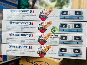 Jiko la Gesi la Westpoint 2-Burner Halisi