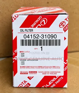 Kichujio cha Mafuta Halisi cha Toyota 04152-31090