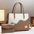 Elegant Office Handbag - Genuine Leather - 1