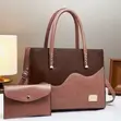 Elegant Office Handbag - Genuine Leather - 3