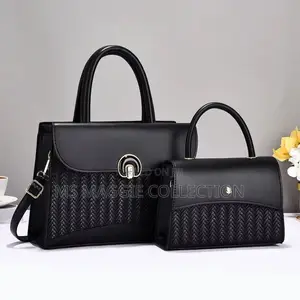 Elegant Office Handbag - Brown