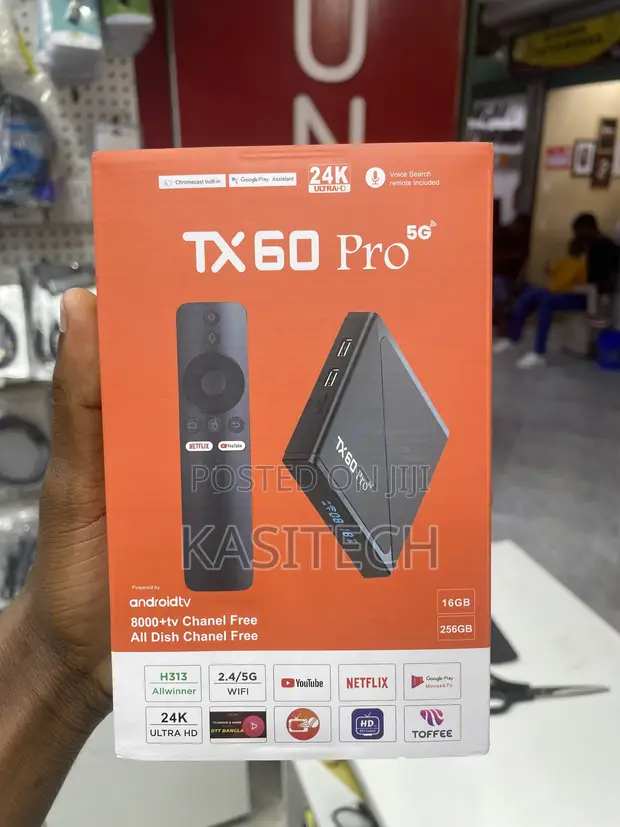 TX60 Pro TV Box 256GB Storage, 8GB RAM - 1