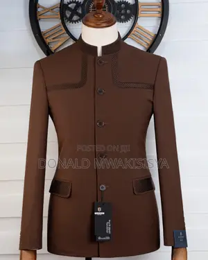 Marco Lorenzo Brown Kaunda Suit - Royal Class