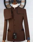 Marco Lorenzo Brown Kaunda Suit - Royal Class - 3