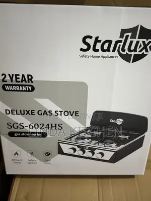 Deluxe 4-Plate Gas Stove