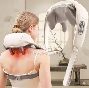Wearable 5D Neck Shoulder Massager - Cordless Deep Tissue Kneading