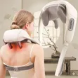 Wearable 5D Neck Shoulder Massager - Cordless Deep Tissue Kneading - 2