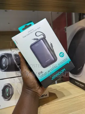 22.5W Mini Power Bank 20000mAh with Dual Cables