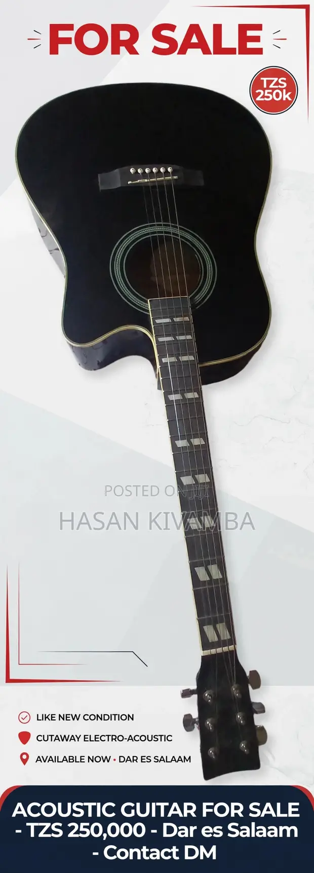 Acoustic-Electric Guitar - 1