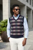 Koti la Sweta la V-Neck - 1