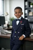 Kids Suits - Six Button Double Breasted - 5