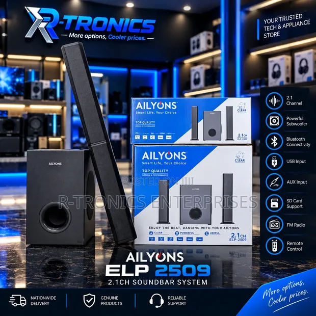 Ailyons 2.1-Channel Home Audio System (ELP 2509) - 1