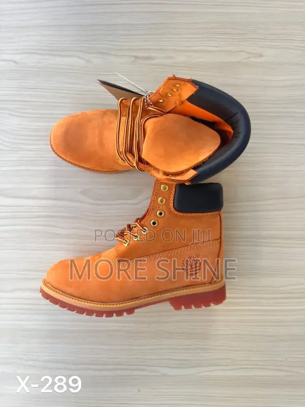 Viatu vya Timberland vya Ngozi Rangi ya Kahawia - 1