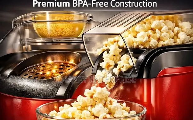 Portable Electric Popcorn Maker - 1