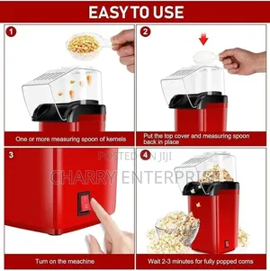 Portable Electric Popcorn Maker