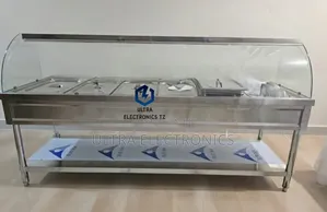 6-Container Electric Bain Marie Food Warmer Buffet Display