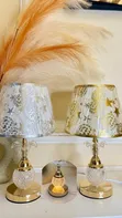 Deco Brand Bedside/Table Lamp - Gold - 1