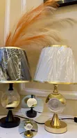 Deco Brand Bedside/Table Lamp - Gold - 2