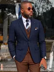 Quality Bagozza Cotton Suit Fashion - 1