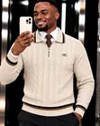 Quality Casual Cotton Sweater - 2