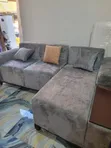 Sofa L-Shape - Kifahari Fiber na Spring - 4