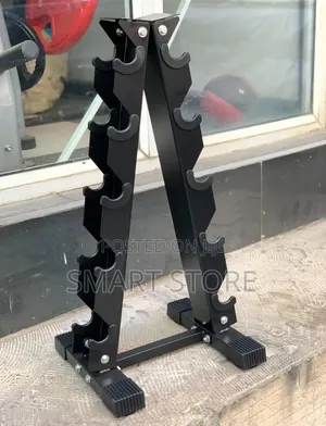 Bodyfit 5-Hole Heavy Duty Dumbbell Rack