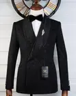 Marco Lorenzo Black Tuxedo Suit - Royal Stone Edition - 2