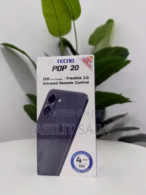 New Tecno Pop 20 128GB Black