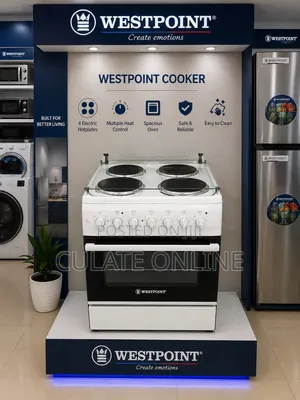 Brand New Westpoint 4-Plate Electric Stove with Oven