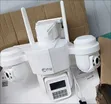AOV Solar Powered Wireless 3 Lens CCTV Camera - 3