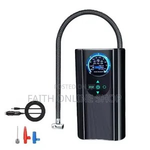 Portable Digital Air Compressor - Automatic Tire Inflator