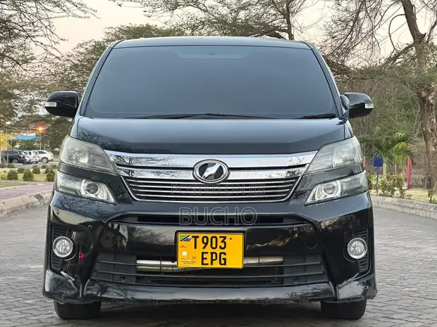 Toyota Vellfire 2012 Black - 1