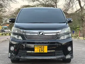Toyota Vellfire 2012 Nyeusi