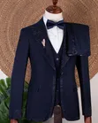 Joselino Men's Navy Blue 3-Piece Suit - Brand New - 1