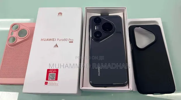 New Huawei Pura 80 Pro 512GB Black - 1