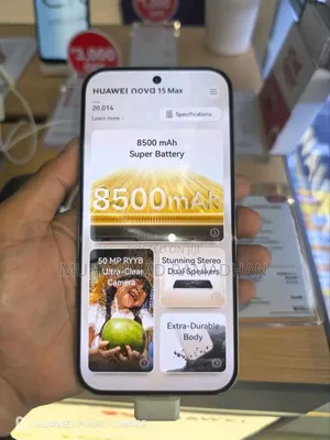 New Huawei nova 15 Max 256GB Blue