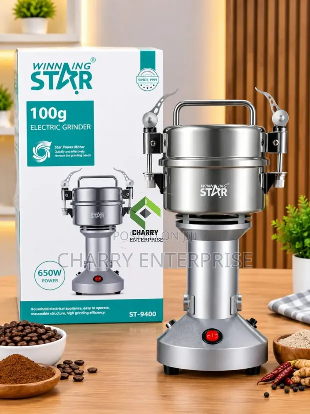 Winning Star Electric Grinder 100g 650W - 1