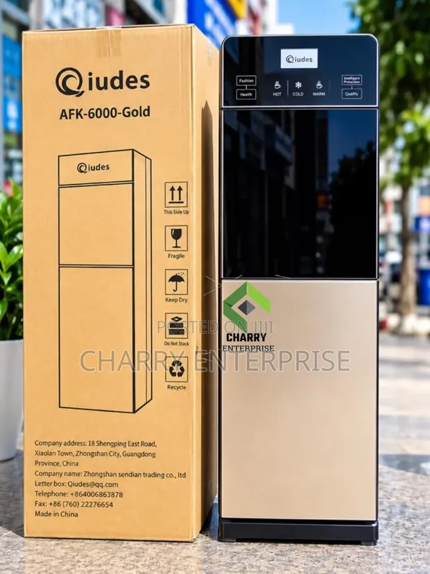 Qiudes Water Dispenser - Tap 2, Juu - 1