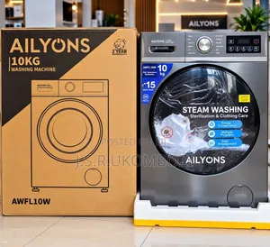 Ailyons 10kg Automatic Front Load Washing Machine